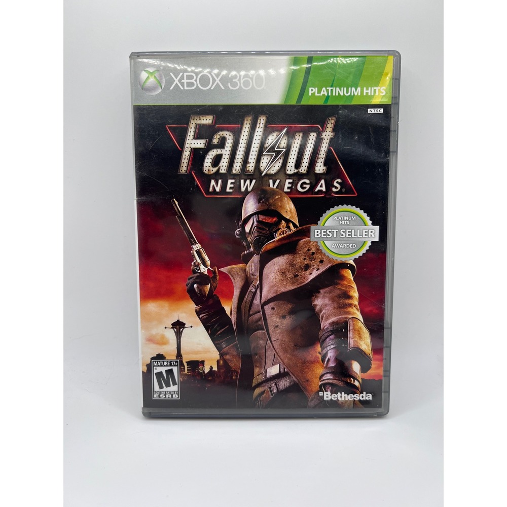 Fall Out New Vegas XBOX 360 Platinum Hits W Manual Role Playing Games Not Tested